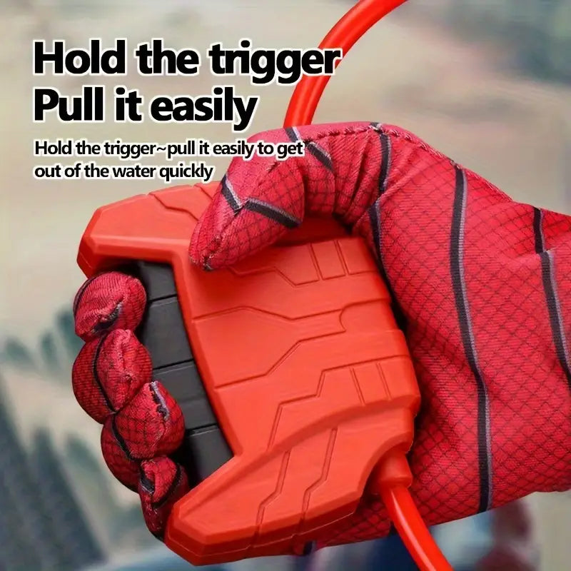2-Delige Spider Web Water Blaster Handschoenen – Speelgoed voor Kinderen van 3–6 Jaar