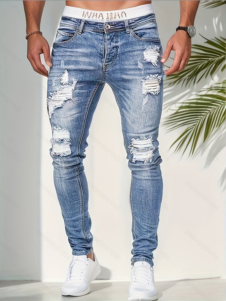 Darioiu - Slim Fit Spijkerbroek voor heren