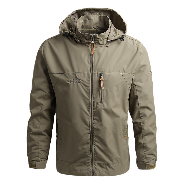 Winddicht, waterdicht herenjack in militaire stijl - Luis
