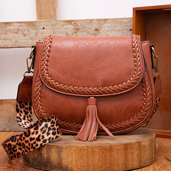 Remedios – Kleine Dames Schoudertas met Kwastdecoratie