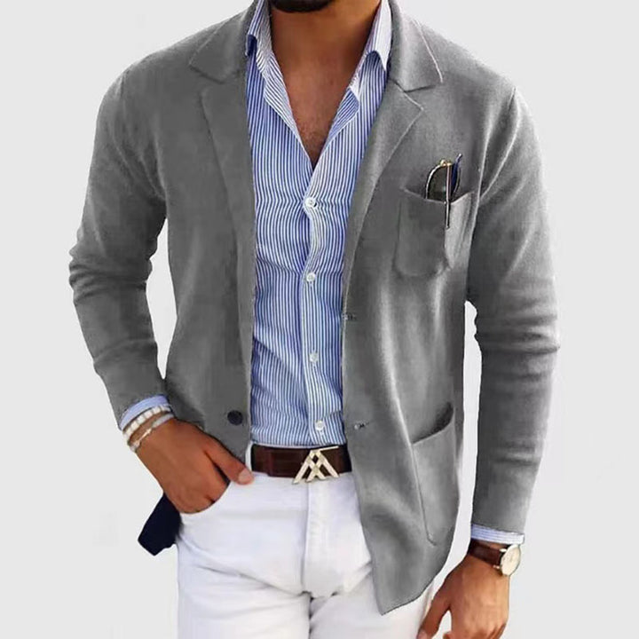 Stijlvolle Herenblazer met Casual Klepzakken - Dan