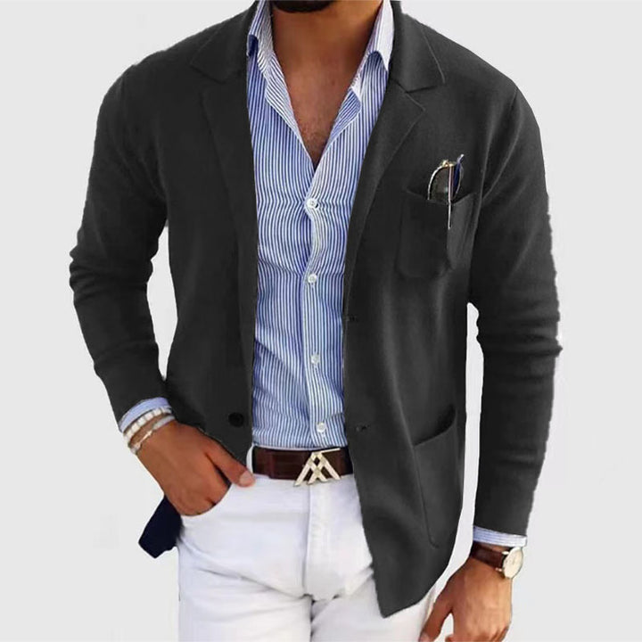 Stijlvolle Herenblazer met Casual Klepzakken - Dan