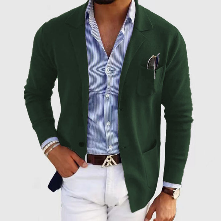 Stijlvolle Herenblazer met Casual Klepzakken - Dan