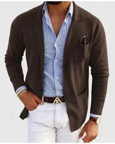 Stijlvolle Herenblazer met Casual Klepzakken - Dan