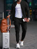 Herenset met ritsjack en broek