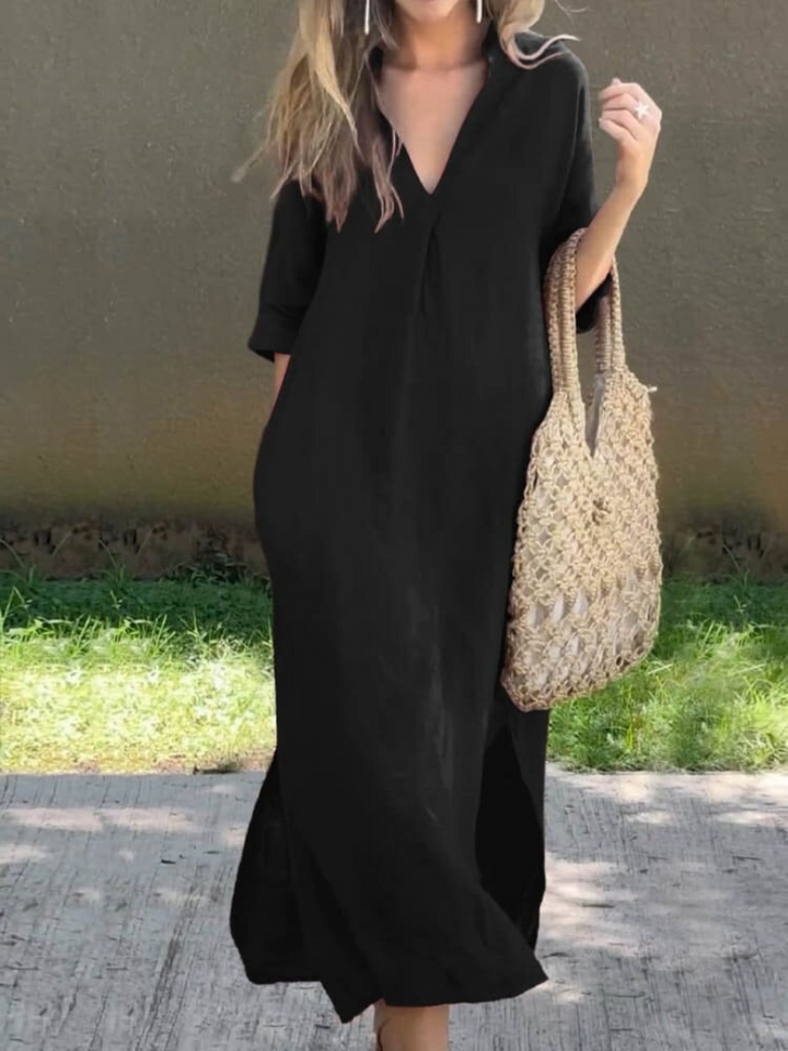 Dames Maxi jurk met Tijdloze Elegantie