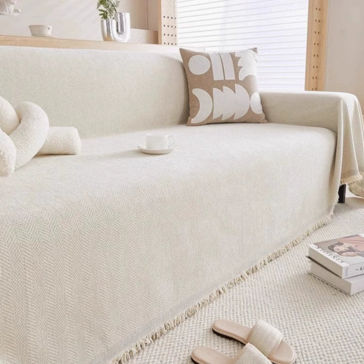 Waterdichte Sofa Hoes met Modern Chenille Design