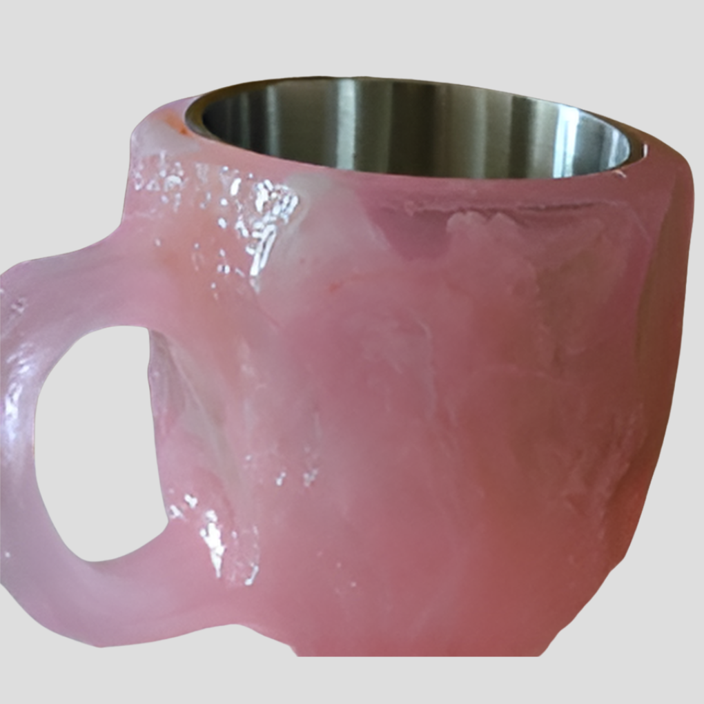Mineraalkristallen koffiemokken