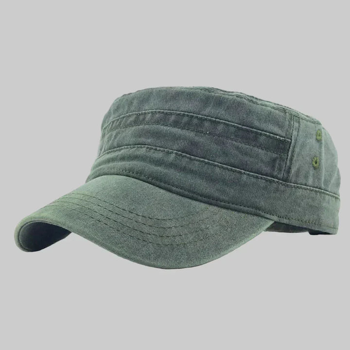 Retro Army Beanie voor heren – Klassieke militaire stijl met moderne accenten