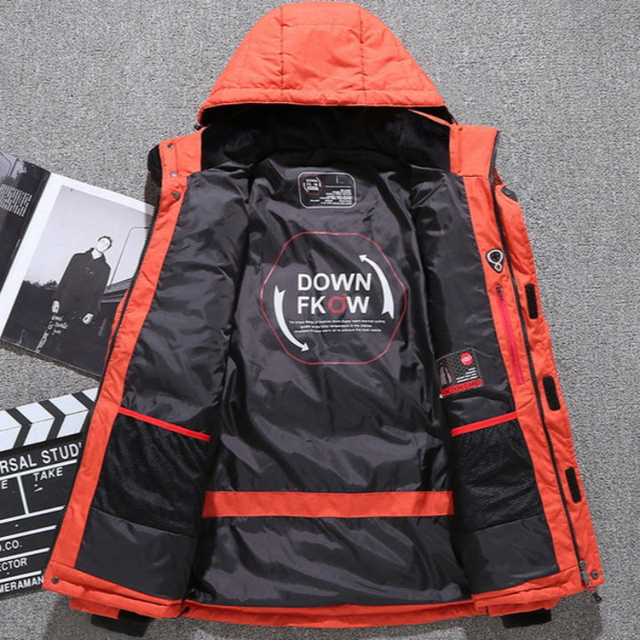 Arvid – Warme en Functionele Winterjas voor Heren met Capuchon