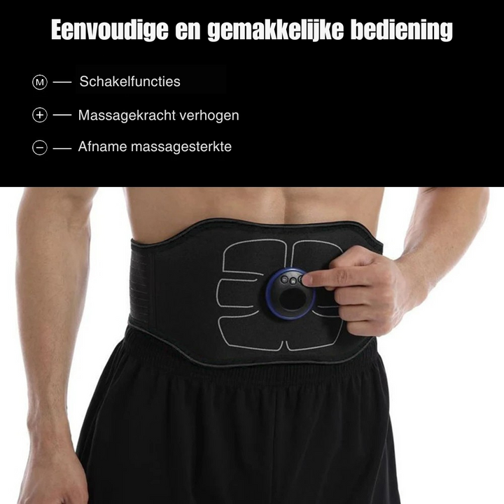 Elektrische Spierstimulatiegordel voor Buik, Taille & Meer