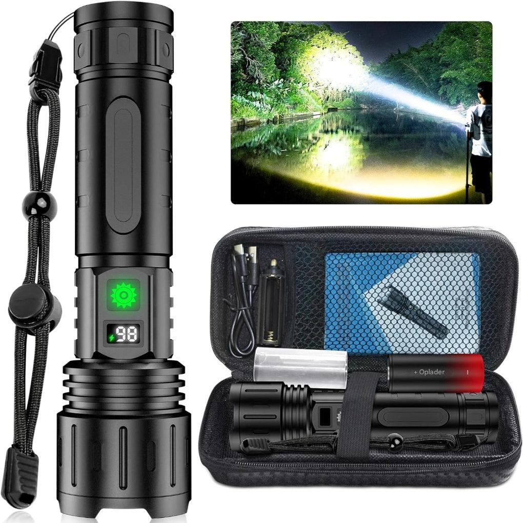 100000 lumen tactische zaklamp