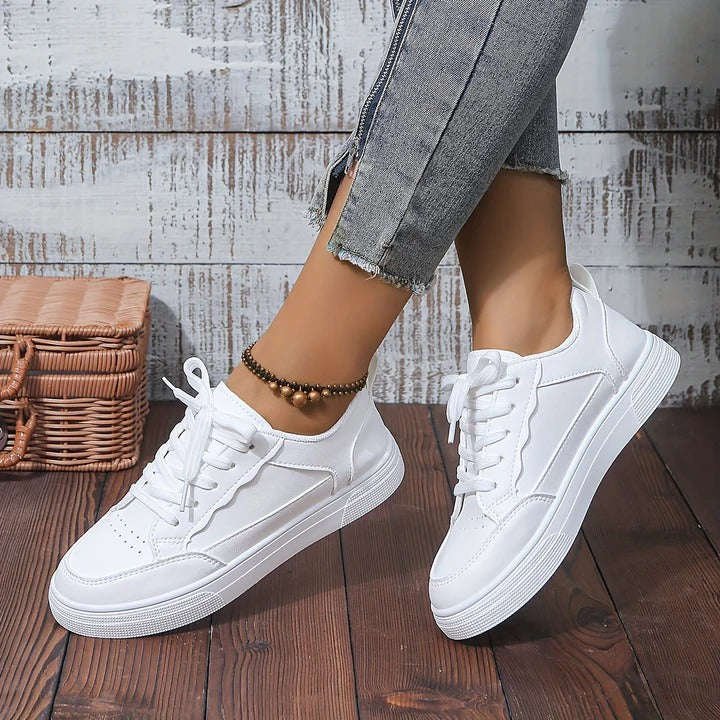 Witte dames sneakers - comfortabel en stijlvol