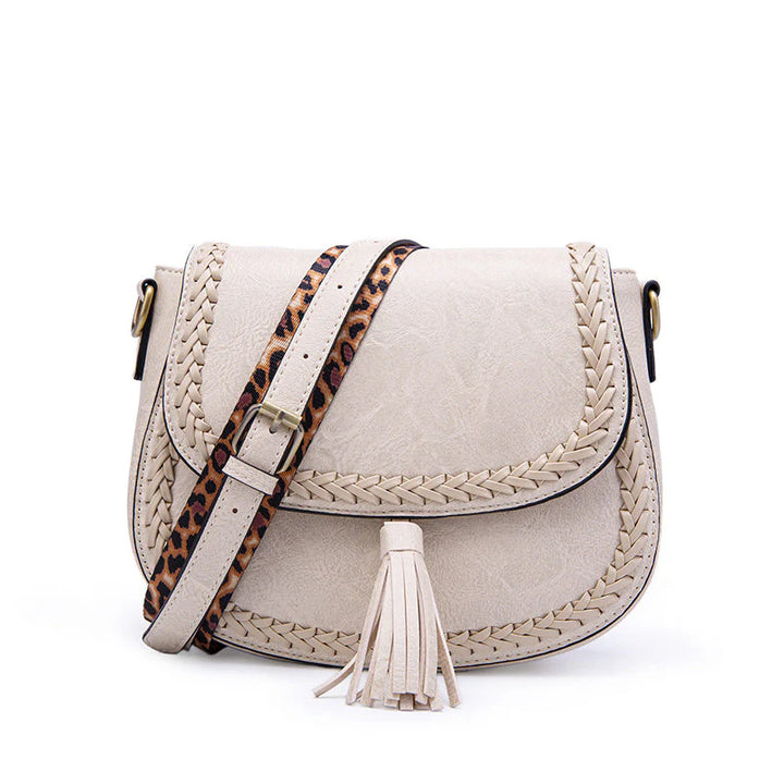 Remedios – Kleine Dames Schoudertas met Kwastdecoratie