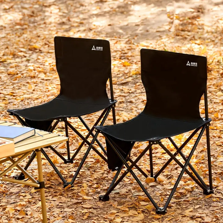 Opvouwbare Outdoor Stoel met Rugleuning