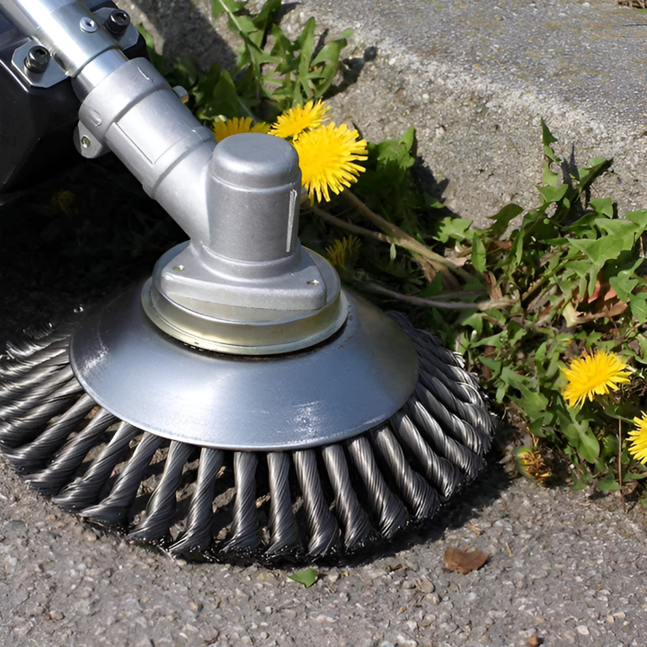 Koolstofstalen onkruidborstel en trimmer