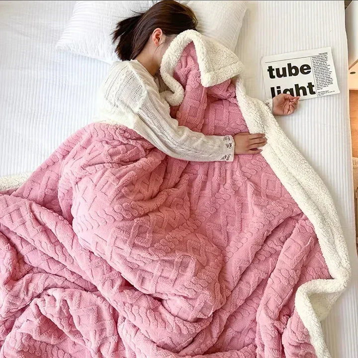 Thick Winter Lamb Blanket