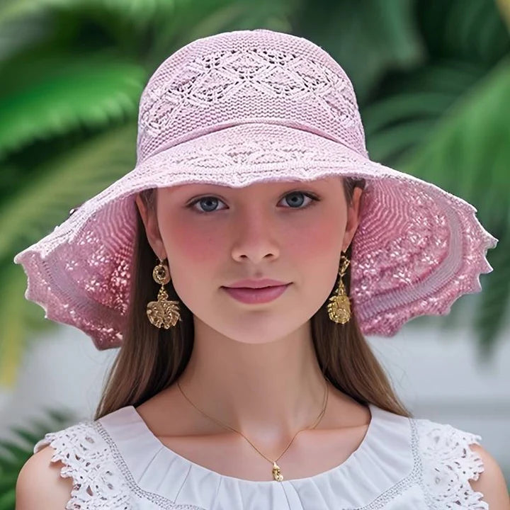 Odessa - Elegante Zonnehoed Met Brede Rand