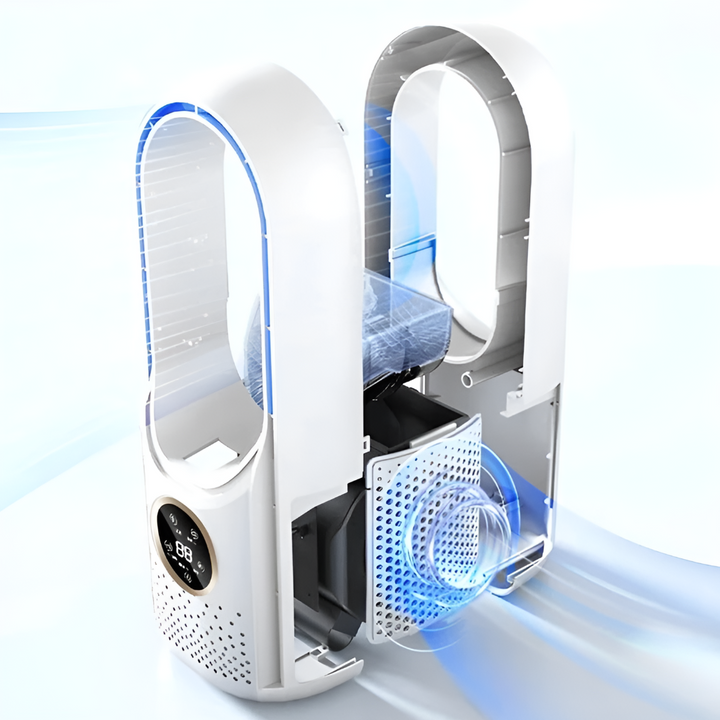 Draagbare bladloze tafelairconditioner