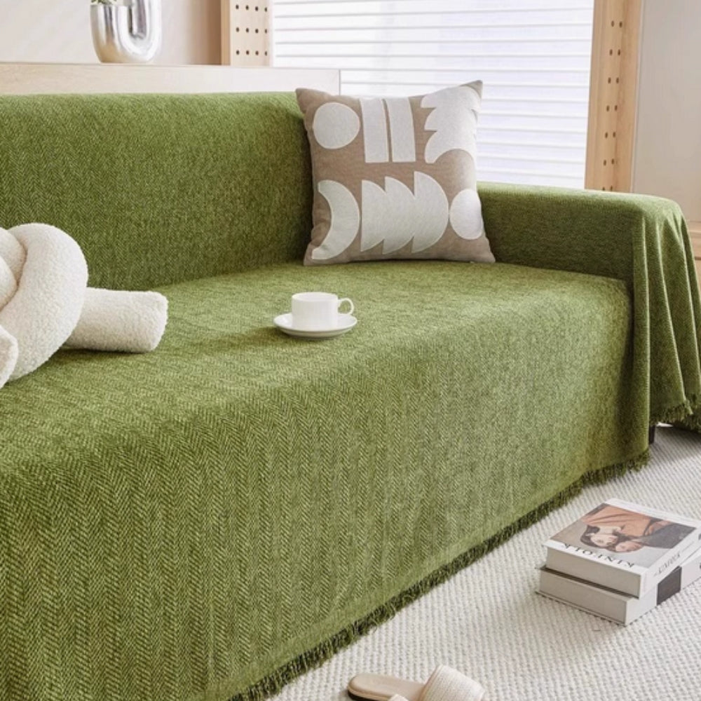 Waterdichte Sofa Hoes met Modern Chenille Design