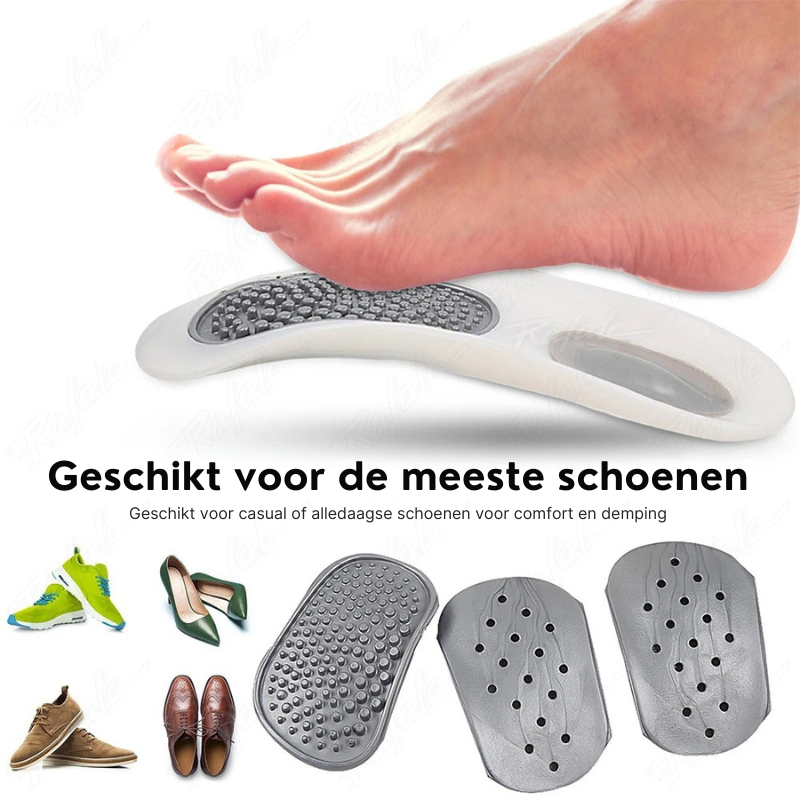 Orthopedische Inlegzolen voor Platvoeten en Voetcorrectie