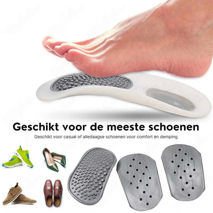 Orthopedische Inlegzolen voor Platvoeten en Voetcorrectie