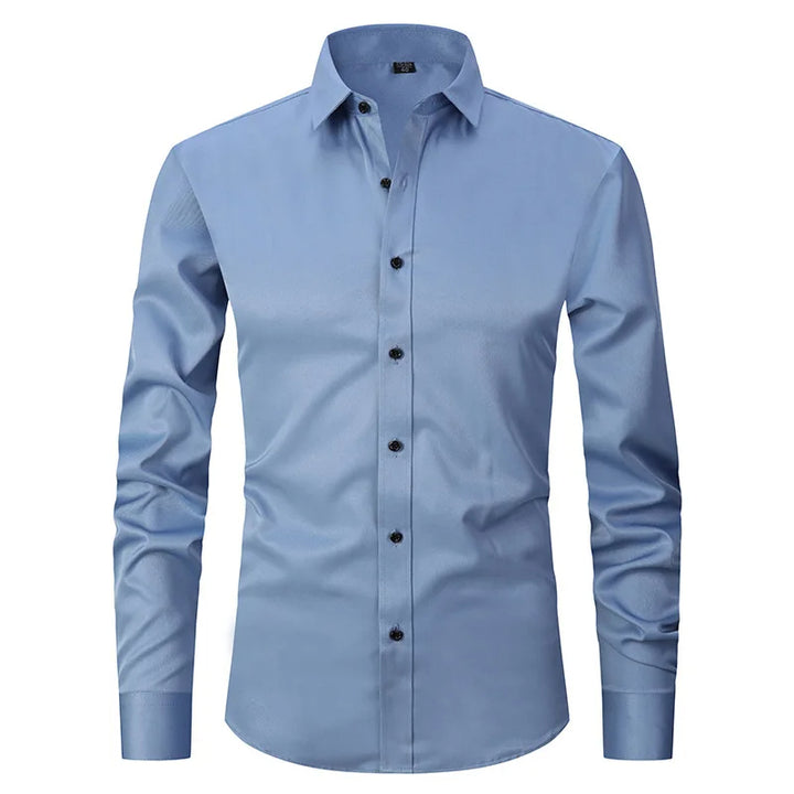 Strijkvrije Slim Fit Overhemd voor Heren