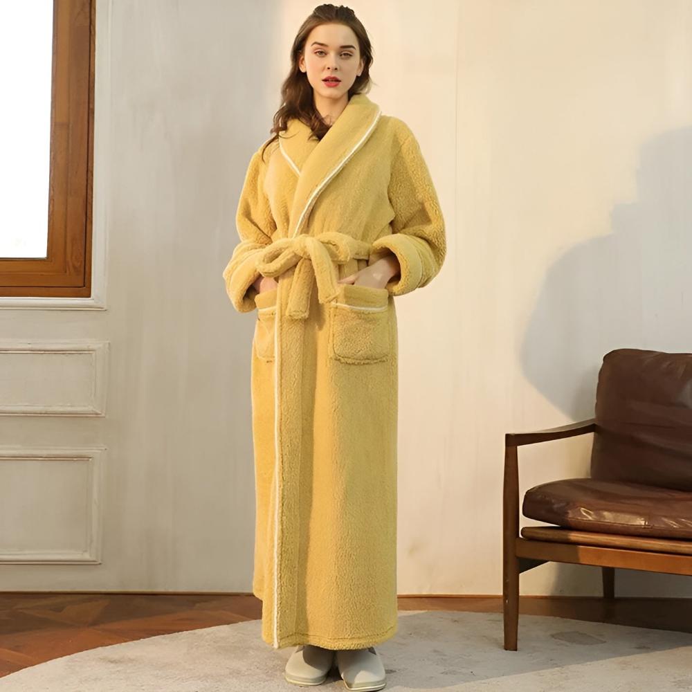 Luxe Fleece Warme Comfort Badjas