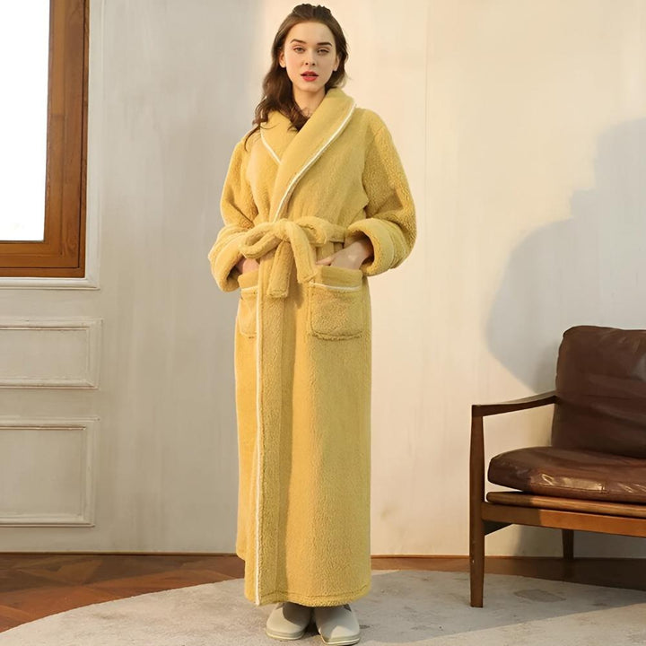 Luxe Fleece Warme Comfort Badjas