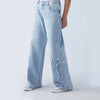 Dames spijkerbroek - wijd model - Comfortabel en stijlvol