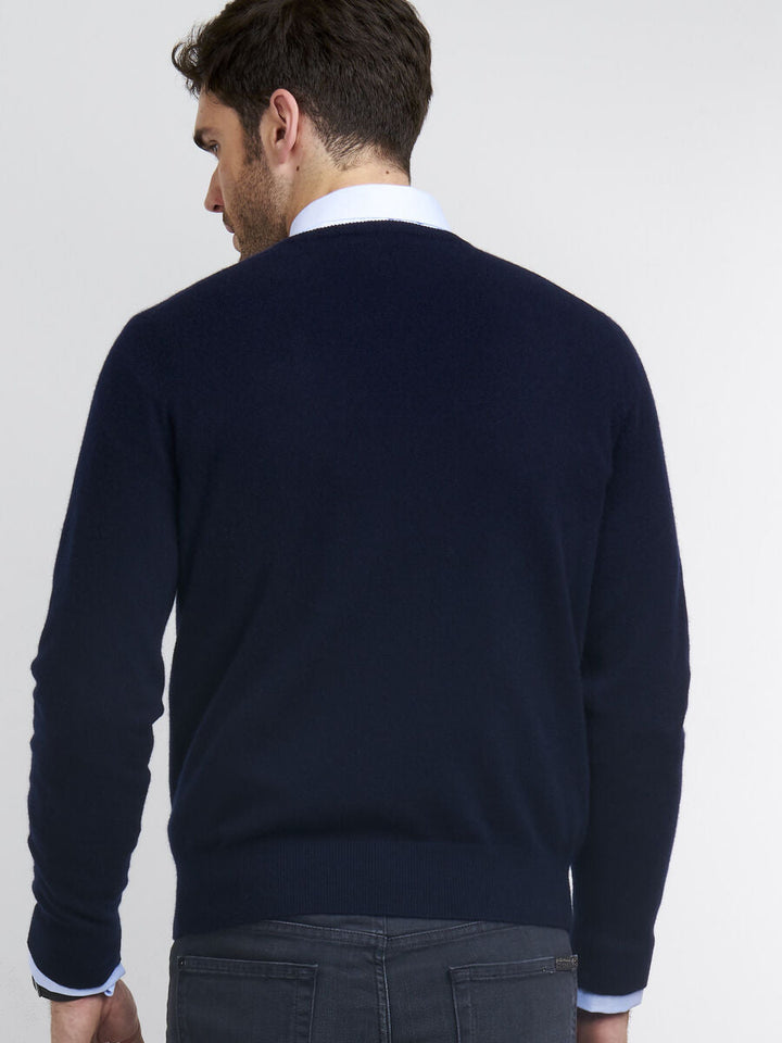 Casual heren sweater van kasjmier - Benjo
