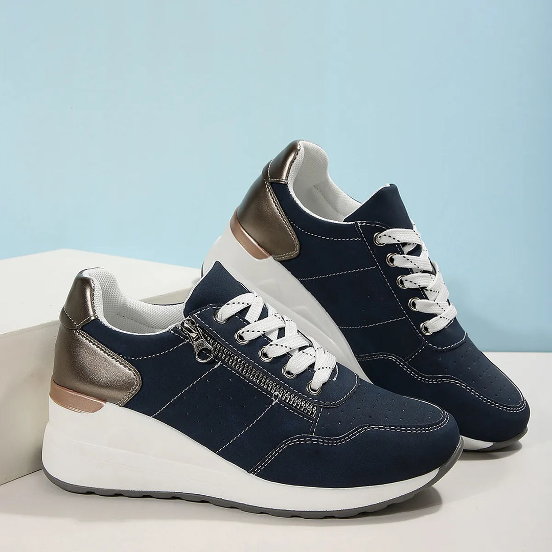 Dames Sportschoenen met Dikke Zool en Comfortabel Design