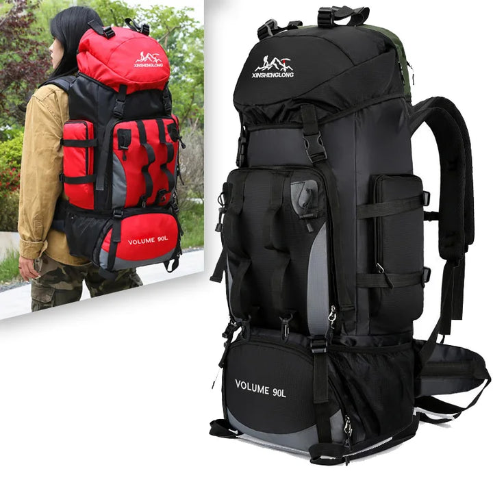 Gopack - Waterdichte Kampeer- en wandelrugzak backpack rugzak 90L