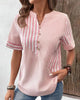 Lichtgewicht gestreepte blouse voor dames