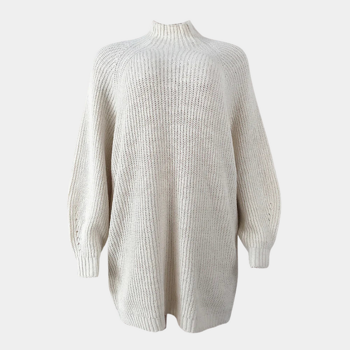 Gebreide Oversized Trui met Comfortabele Pasvorm en Stijlvolle Look