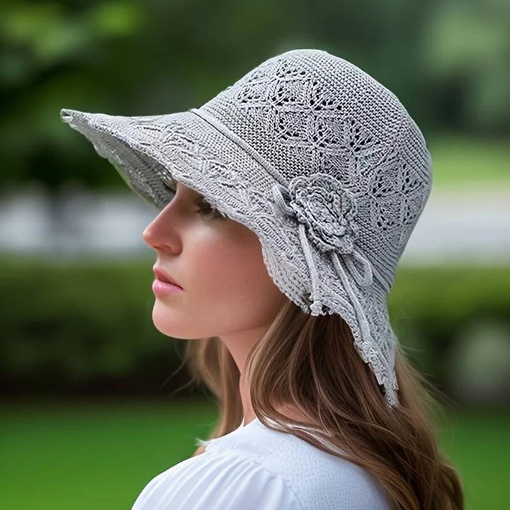 Odessa - Elegante Zonnehoed Met Brede Rand