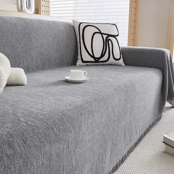Waterdichte Sofa Hoes met Modern Chenille Design