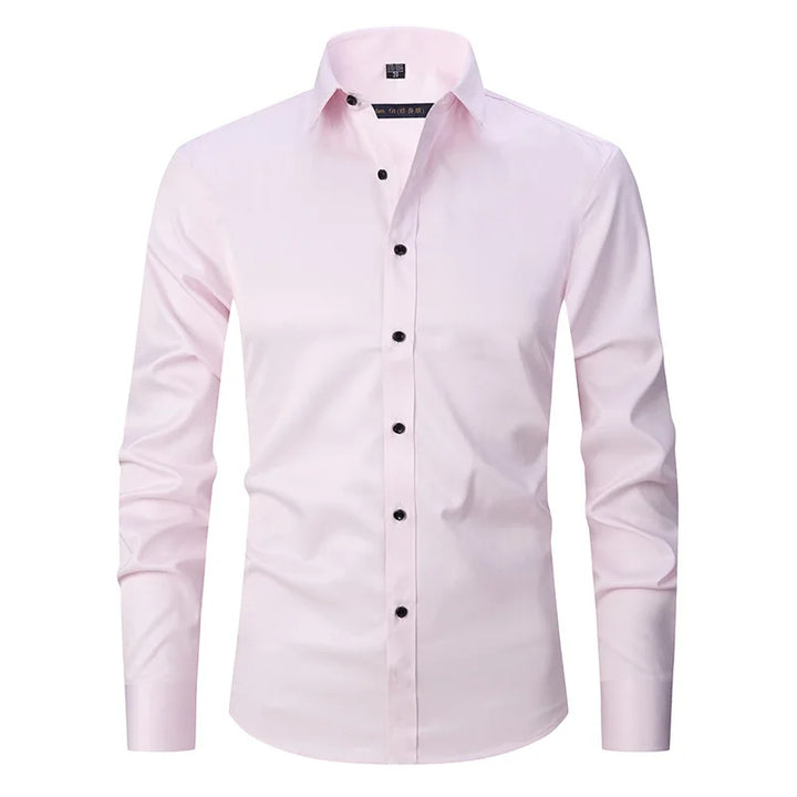 Strijkvrije Slim Fit Overhemd voor Heren