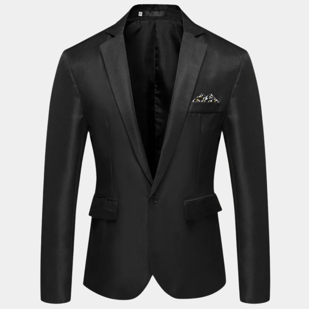 Luxe Pailletten Blazer voor Heren