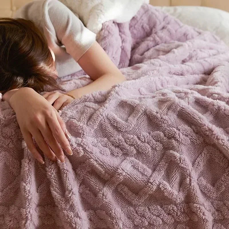 Thick Winter Lamb Blanket