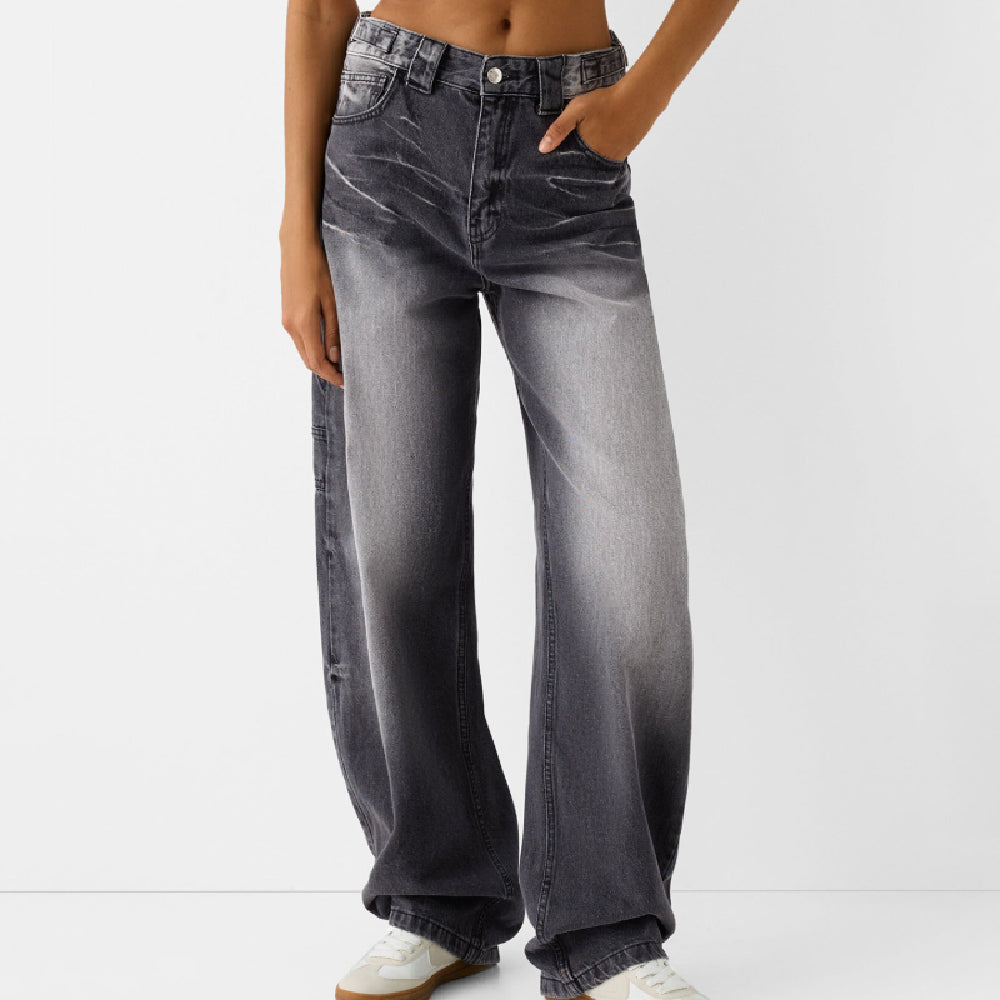 Dames spijkerbroek - wijd model - Comfortabel en stijlvol