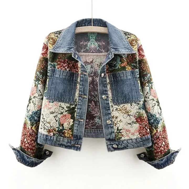 Floral spijkerjas voor dames - July