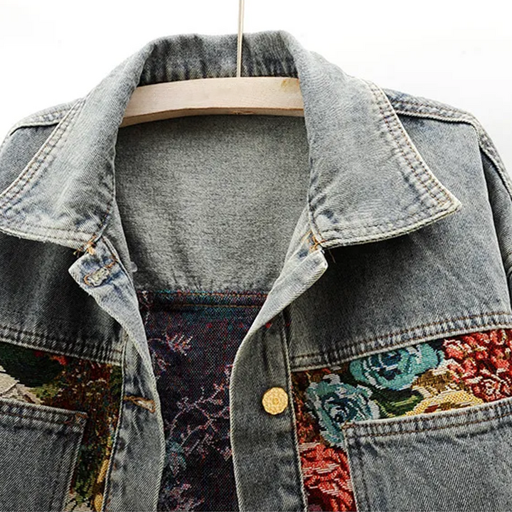 Floral spijkerjas voor dames - July
