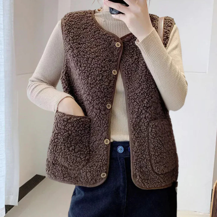 Trendy Warm Vest voor Dames