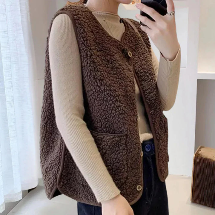 Trendy Warm Vest voor Dames