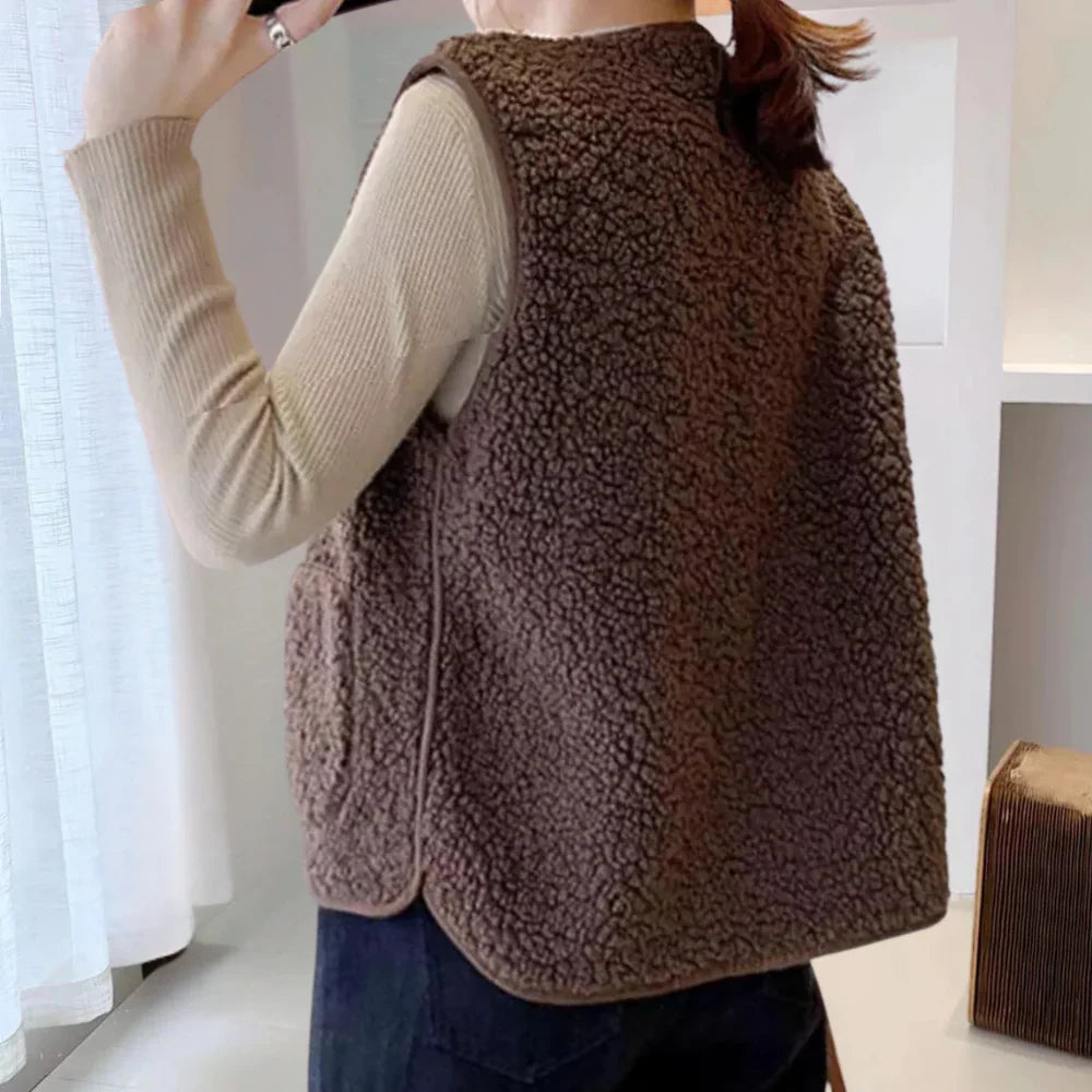 Trendy Warm Vest voor Dames