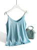 Basic Zijden Top Shirt Dames met Spaghettibandjes