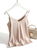 Basic Zijden Top Shirt Dames met Spaghettibandjes