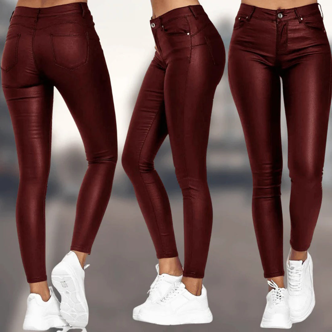Rode broek voor dames
