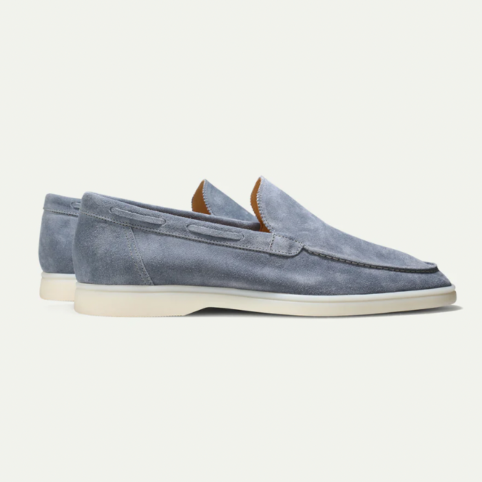 Milan – Luxe Handgemaakte Suède Loafers voor Heren